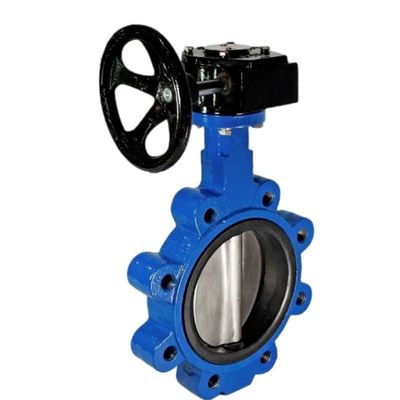 ODM EPDM 座った炭素鋼ボディ 水温器のサービスのためのセミラグバターフライバル