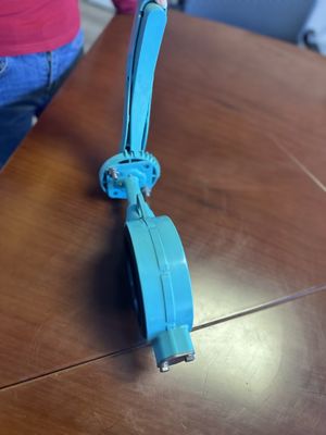 工業用で手動操作するための200mmPTFE包帯バタフライバル