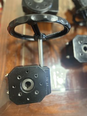 工業用で手動操作するための200mmPTFE包帯バタフライバル