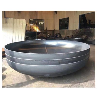 800mm-1000mm 直径 6mm 厚さ 鍛造された軽鋼半球 円筒形皿端