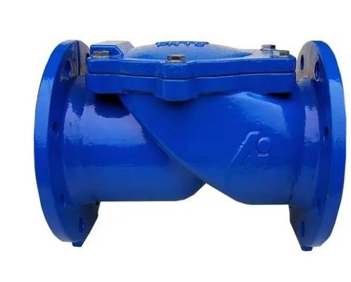 中気温DN100 Pn16 OEMサポートのためのアシン鋳鉄ゴムフラッパーチェックバルブ