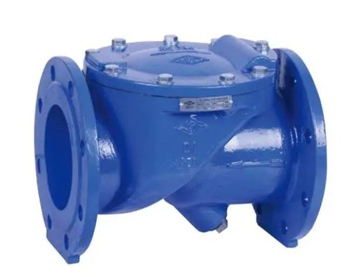 中気温DN100 Pn16 OEMサポートのためのアシン鋳鉄ゴムフラッパーチェックバルブ