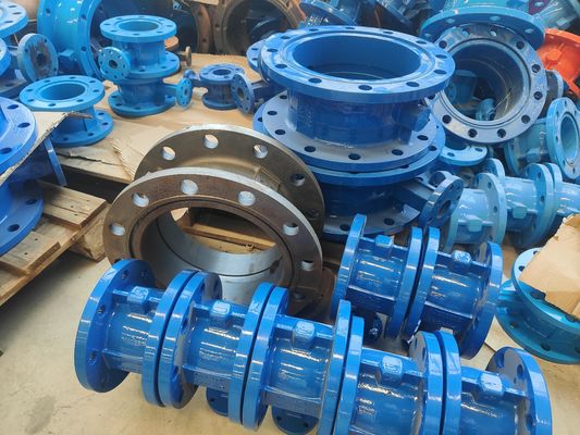 優れた静かな軸性流量垂直チェックバルブ Pn16 4 インチ 10 インチ水媒体のために
