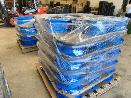 優れた静かな軸性流量垂直チェックバルブ Pn16 4 インチ 10 インチ水媒体のために