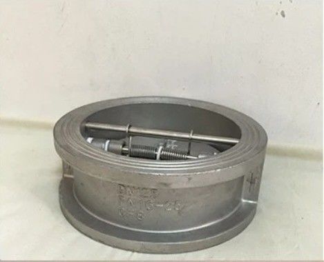 水媒 DN 50 ウェッファーリフト シングルプレート スイングチェックバルブ ステンレス鋼 フレンズ Pn25