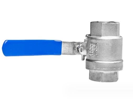 適用のための鋼工業/衛生用フルボアスロード NPT/BSP DN15 ボールバルブ