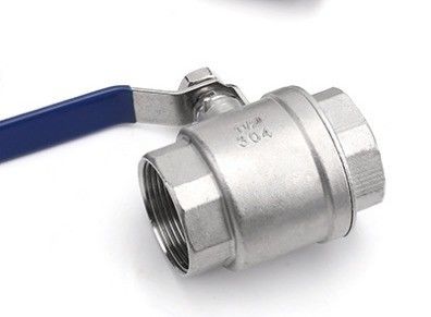 ステンレススチール 304 316 DN20-NPT 2PC 内部スレッドボールバルブ 水力システム