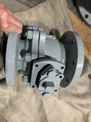 バターフライ構造 メカニカルボールバルブ 優れた構造の排水バルブ