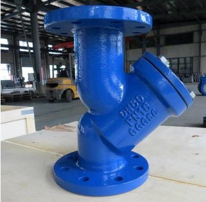 水媒 DN15-DN300 PN16 工業用 柔らかい 鋳鉄 フレンズ Y ストレナー