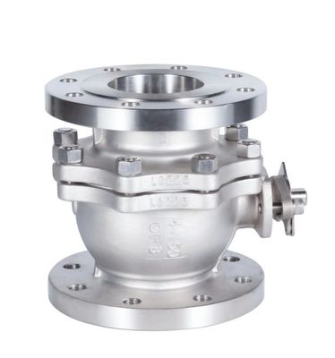 パーソナライズドステンレススチール 304/316/CF8/CF8m DIN Pn40/Pn16/150lb フランジボールバルブ