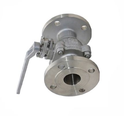 パーソナライズドステンレススチール 304/316/CF8/CF8m DIN Pn40/Pn16/150lb フランジボールバルブ