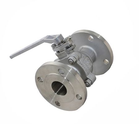 パーソナライズドステンレススチール 304/316/CF8/CF8m DIN Pn40/Pn16/150lb フランジボールバルブ