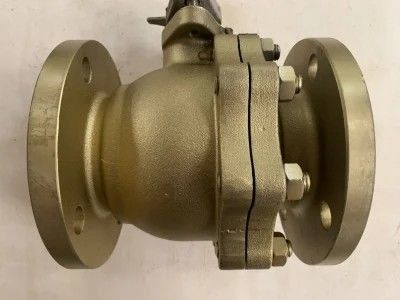 150 ASME B16.5 Wcb 鋳炭 CF8 CF8m ブロンズ ステンレス スチール フローティング ボール バルブ