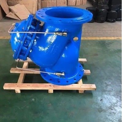 頑丈な鋳鉄 ANSI 150LB JIS 10K pn16 WCB 水圧水面膜 多機能ポンプ制御バルブ
