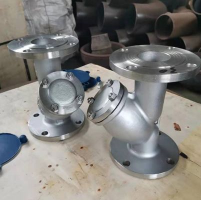 完全証明書 排水バルブ用不鋼SS304SS316 PN16 フランジェッドYストレナー