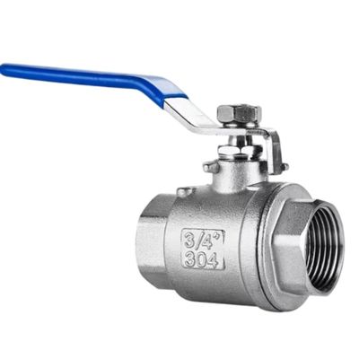 1000psi Bsp スレッド 1/2" SS304/316L 2PCS ステンレス鋼ボールバルブ 水処理用